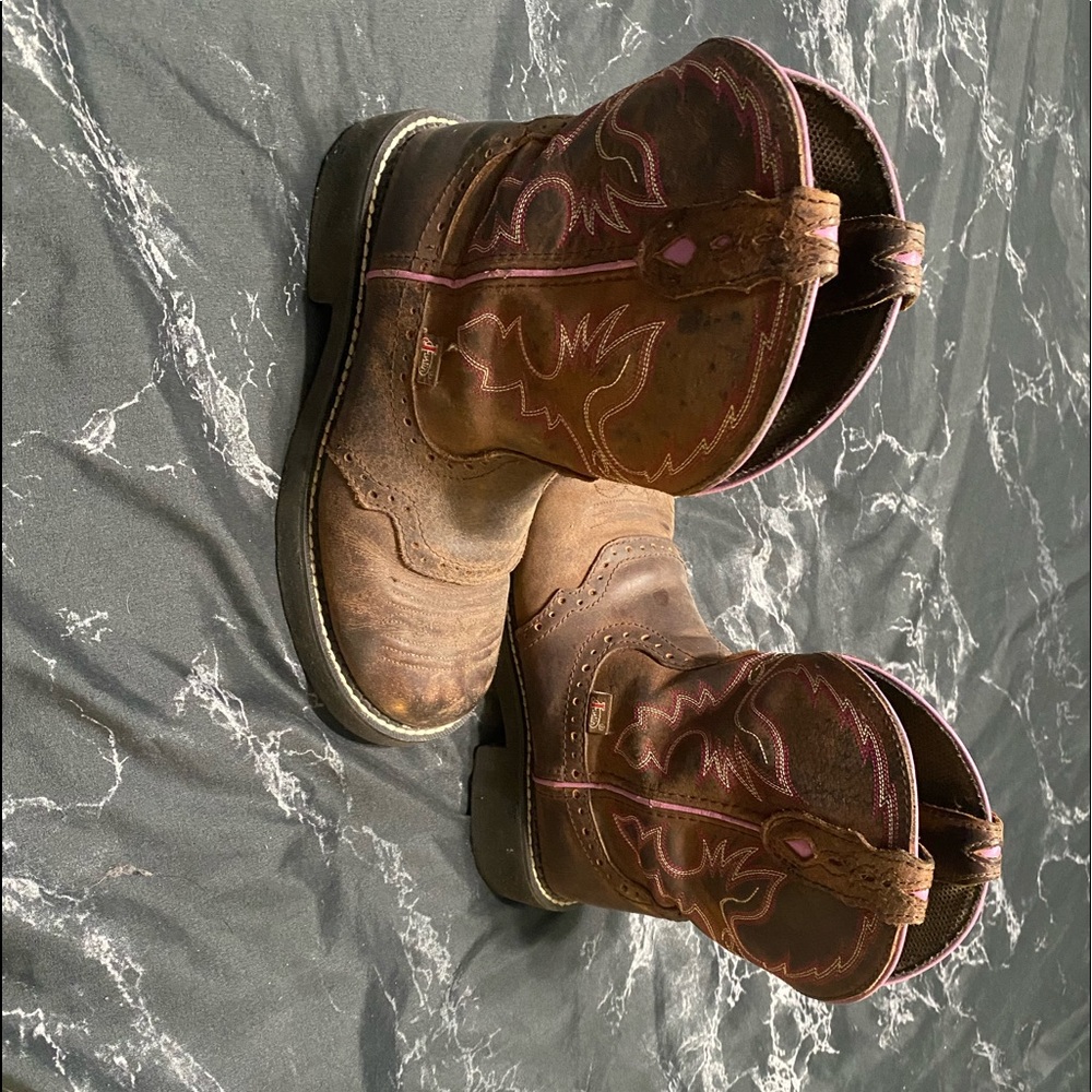 Justin cowgirl boots